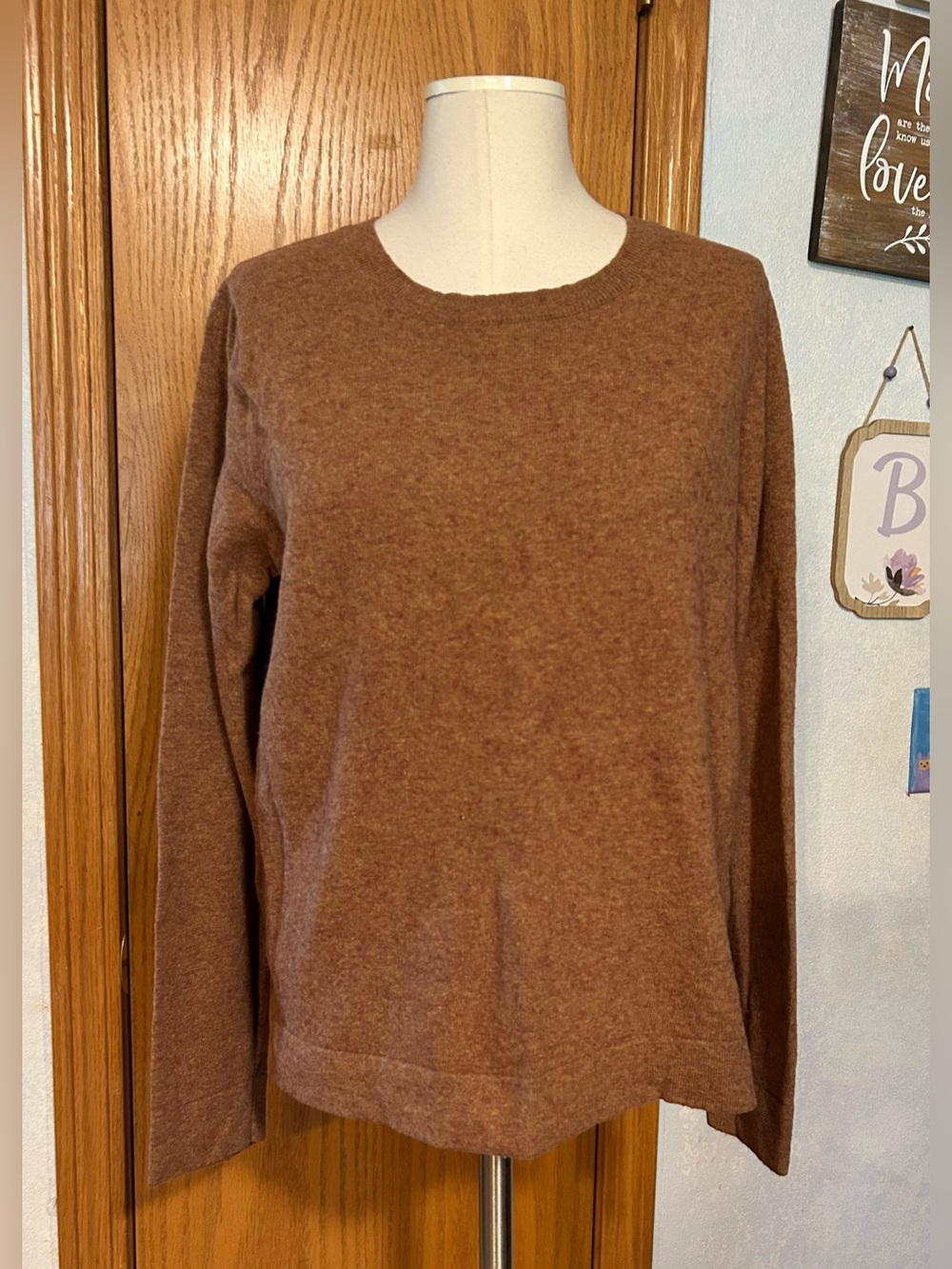 J Crew Brown Sweater - Women’s Size XL